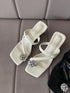 Square Toe Herringbone Clamping Toes Heels h
